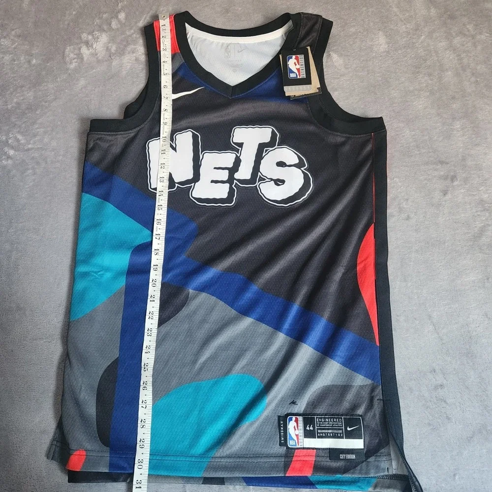 New Nike Brooklyn Nets City Edition KAWS NBA Jersey Basketball M Medium 44 $120